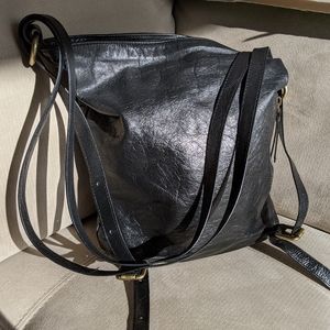 Latico Genuine leather convertible handbag